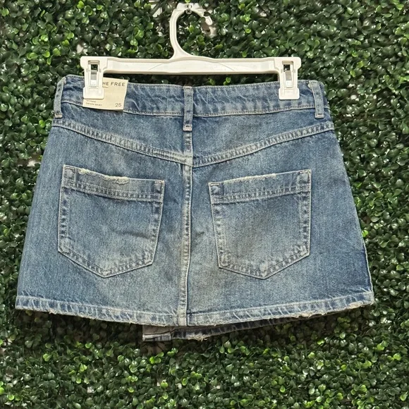 FREE PEOPLE We The Free Wynne Denim Skirt - Picture 8 of 16
